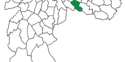 Kartta San Lucas district