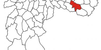 Kartta São Mateus district