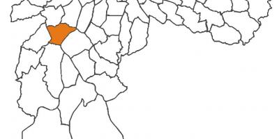 Kartta Vila Andrade district