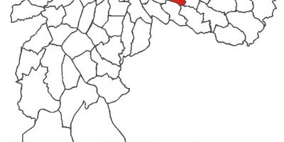 Kartta Vila Formosa district