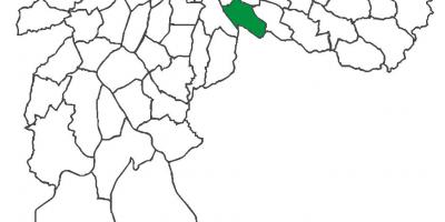 Kartta Vila Prudente district